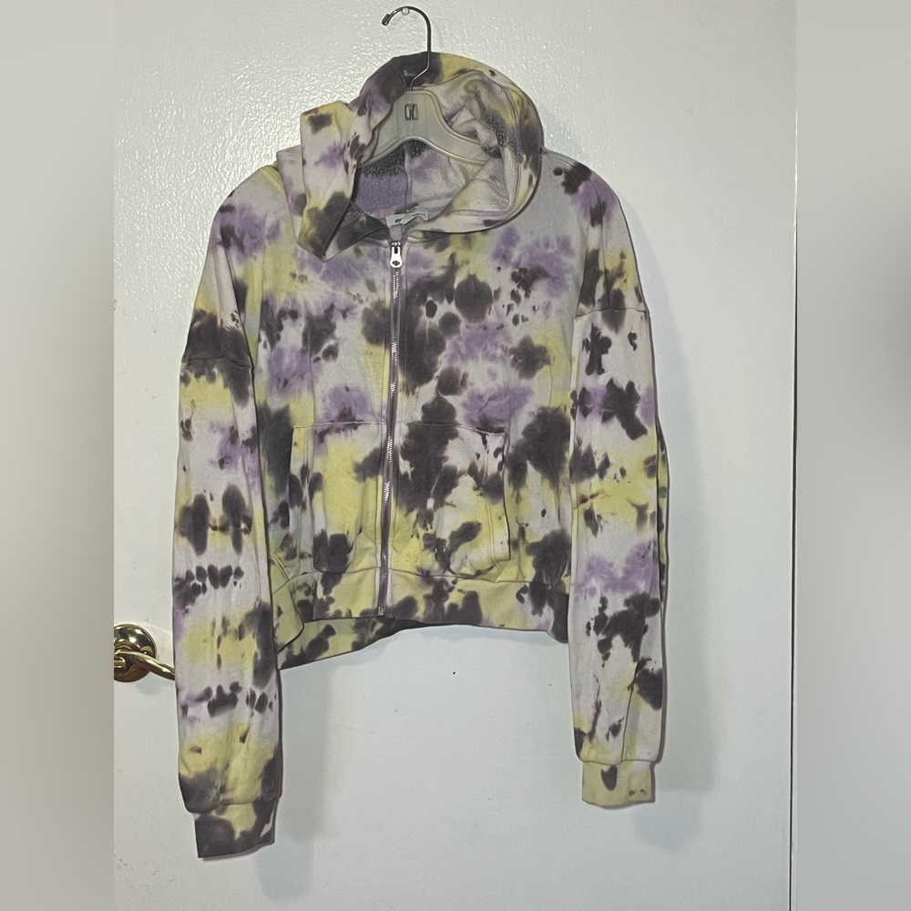 Stitch & Pine Womens Cropped Zip-Up Jacket